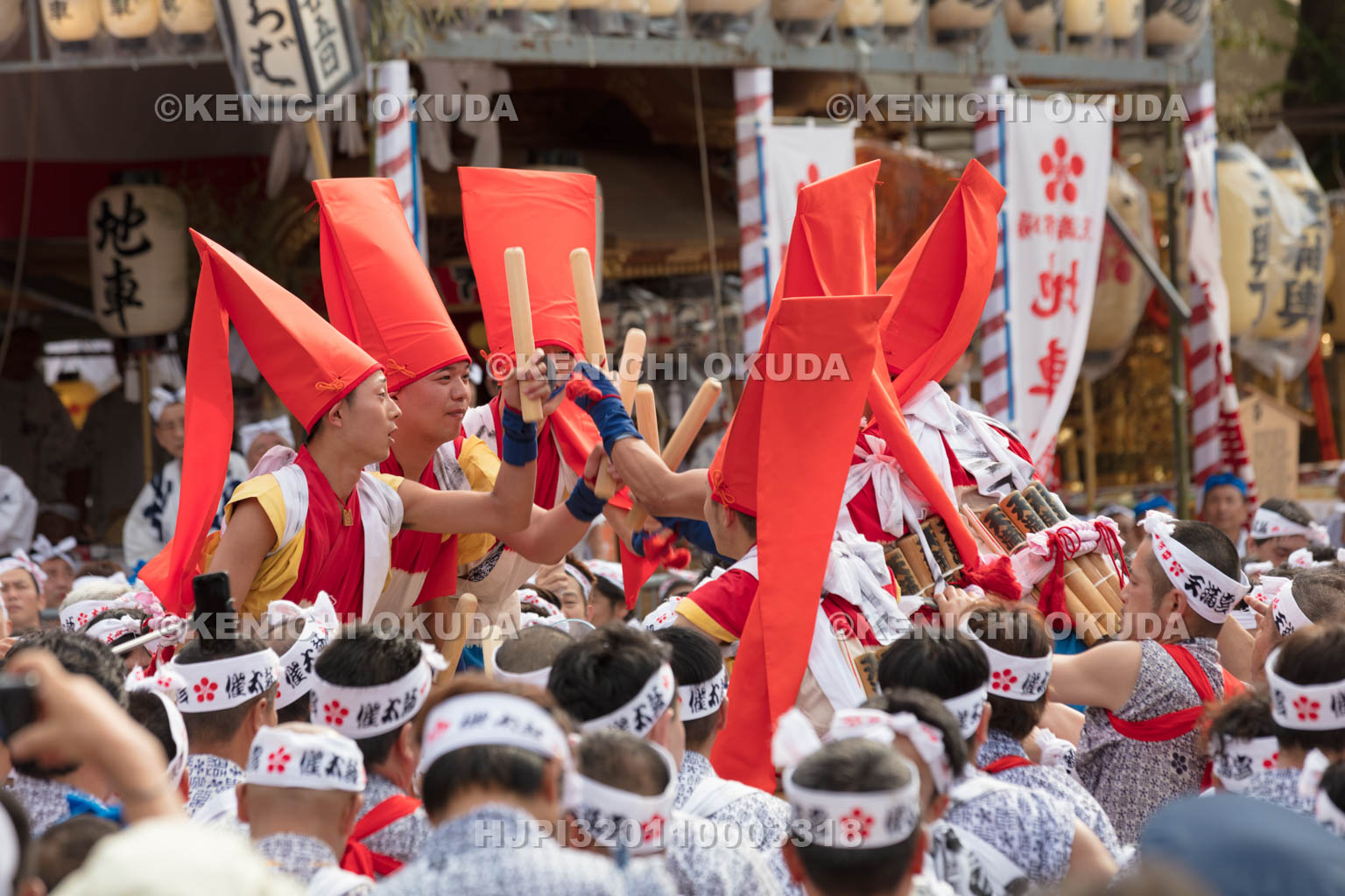 大阪府　天神祭の催太鼓
