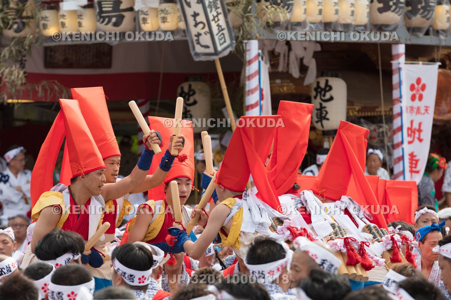 大阪府　天神祭の催太鼓