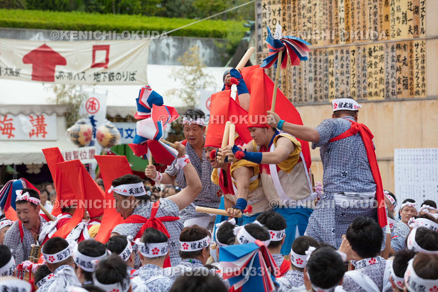 大阪府 天神祭の催太鼓