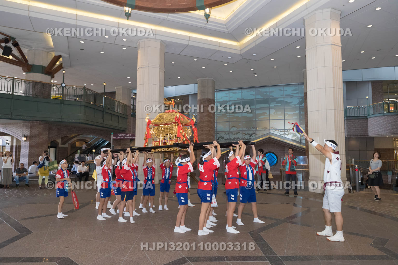 大阪府 天神祭の鳳神輿