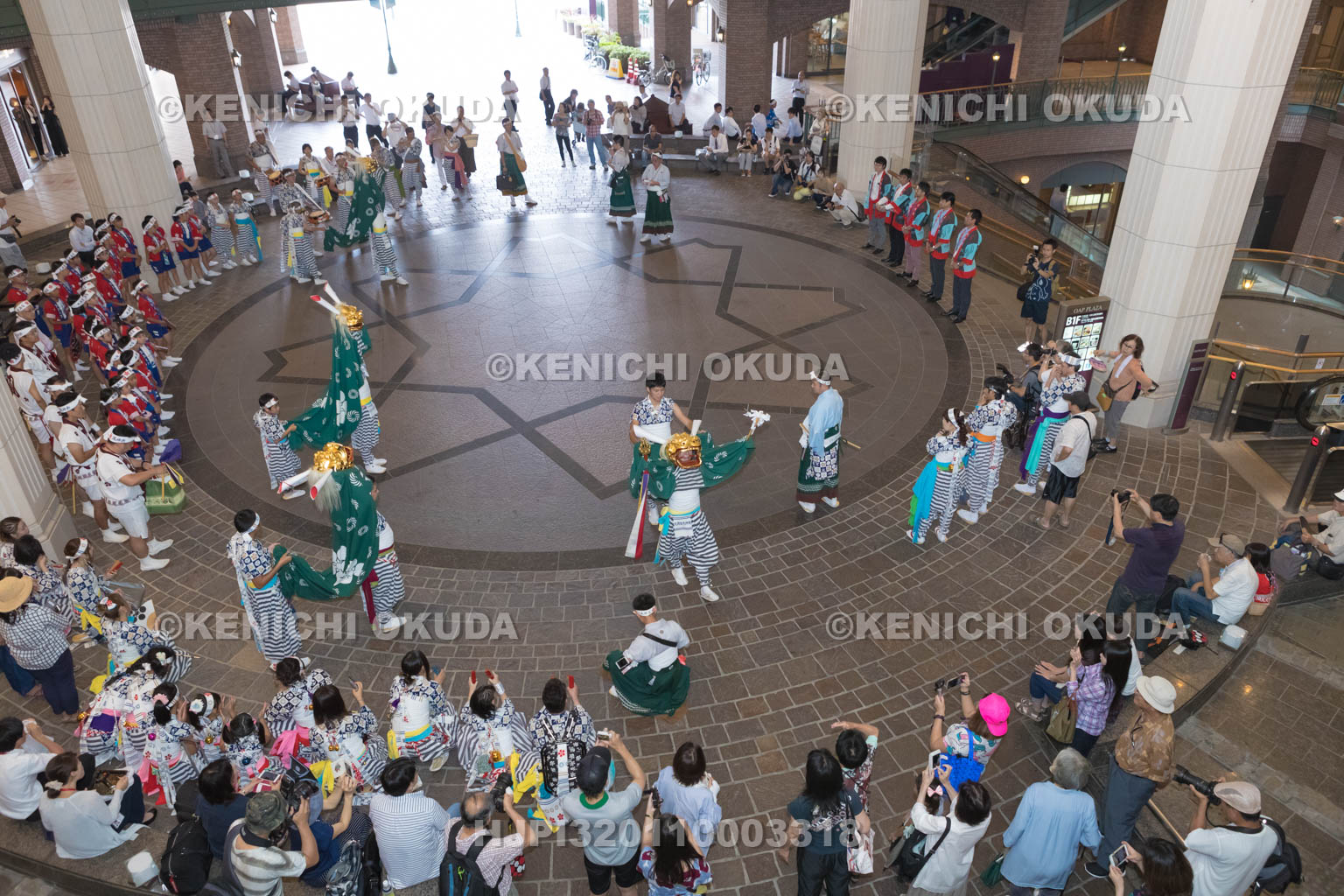大阪府 天神祭の獅子舞