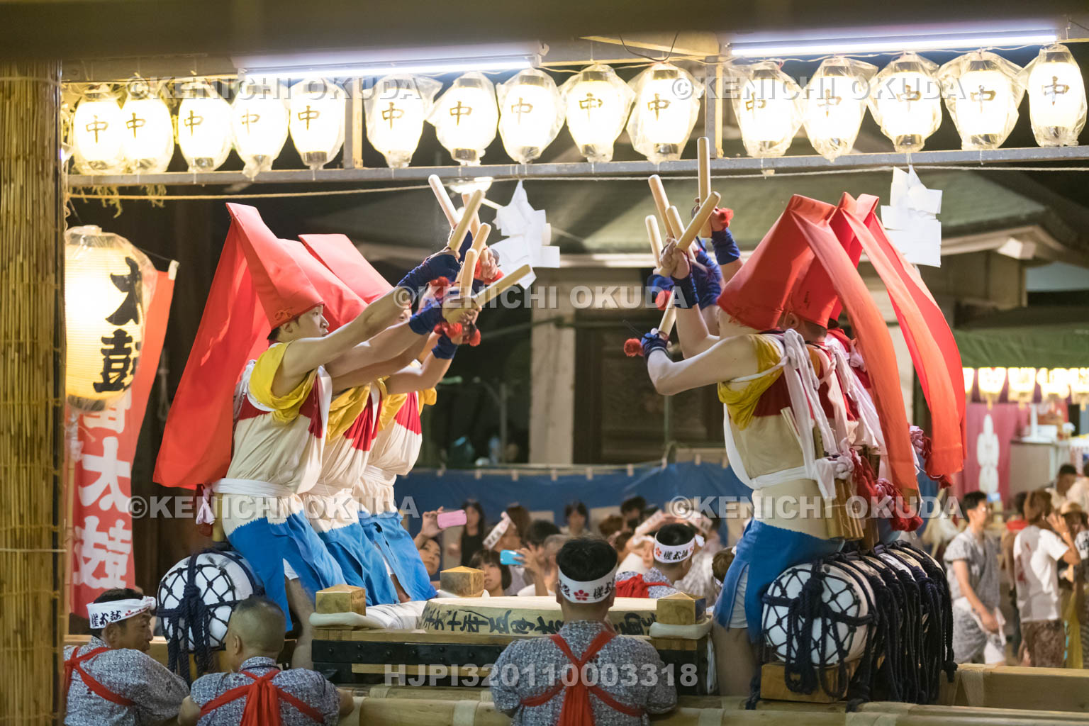 大阪府　天神祭の催太鼓