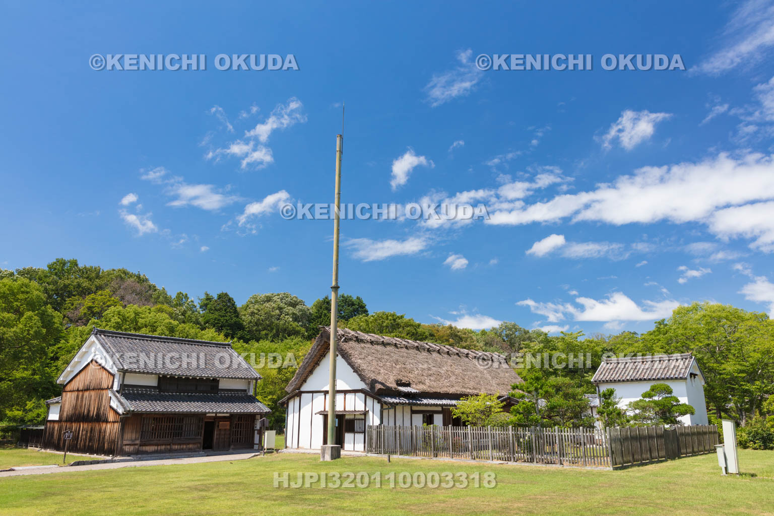 奈良県　大和民俗公園　旧鹿沼家住宅と旧臼井家住宅　