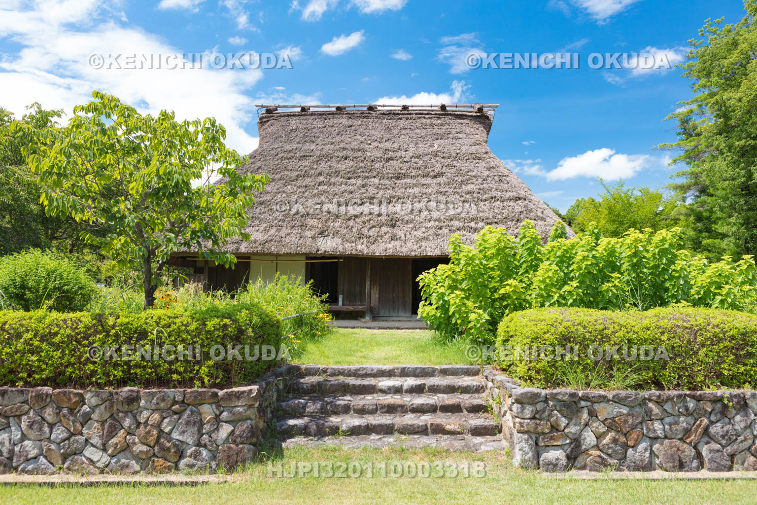 奈良県　大和民俗公園　旧松井家住宅　