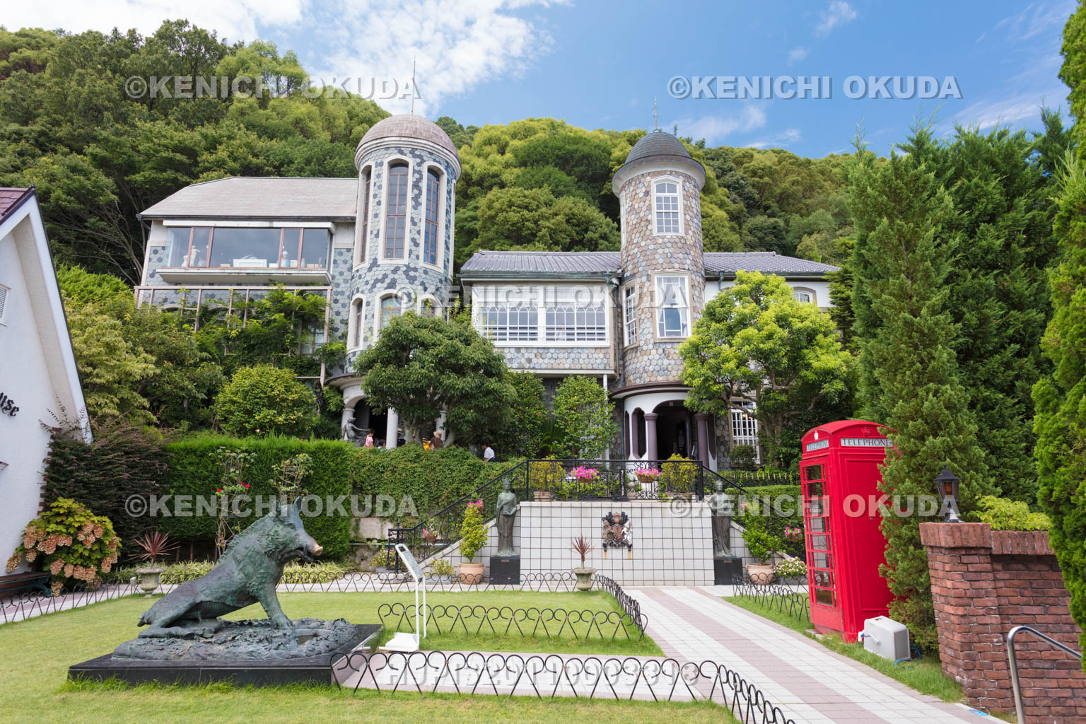 兵庫県　神戸北野異人館　うろこの家