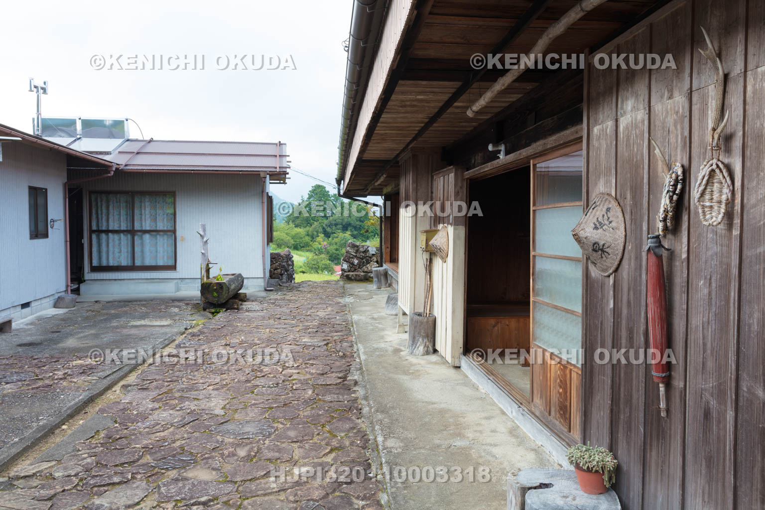 奈良県　熊野参詣道小辺路　果無集落周辺