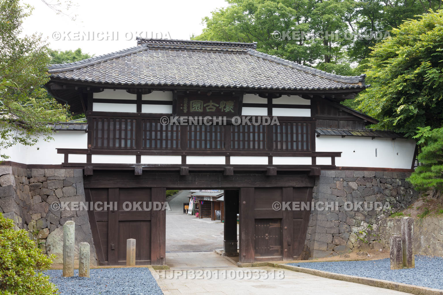 長野県　小諸城址懐古園　三の門