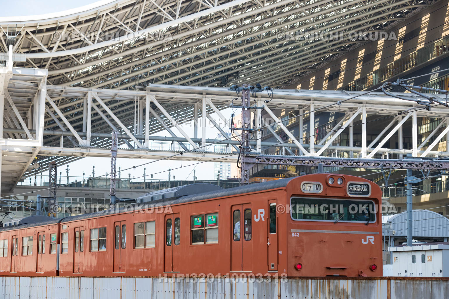 大阪府　大阪環状線の103系電車
