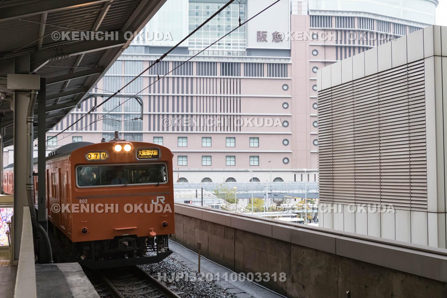 大阪府　大阪駅　大阪環状線103系電車