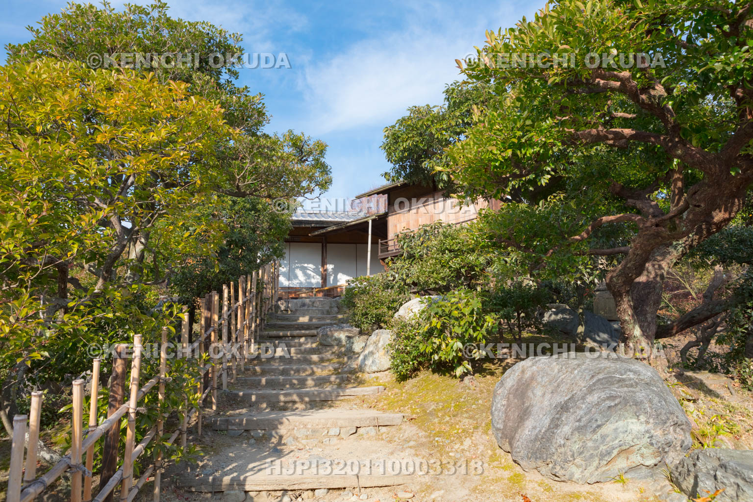 京都府　渉成園の縮遠亭