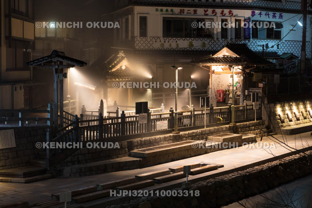 兵庫県　夜の湯村温泉