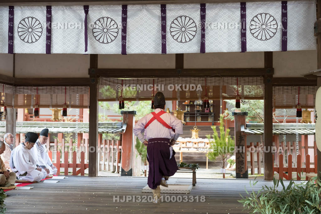 奈良県　手向山八幡宮　お田植祭