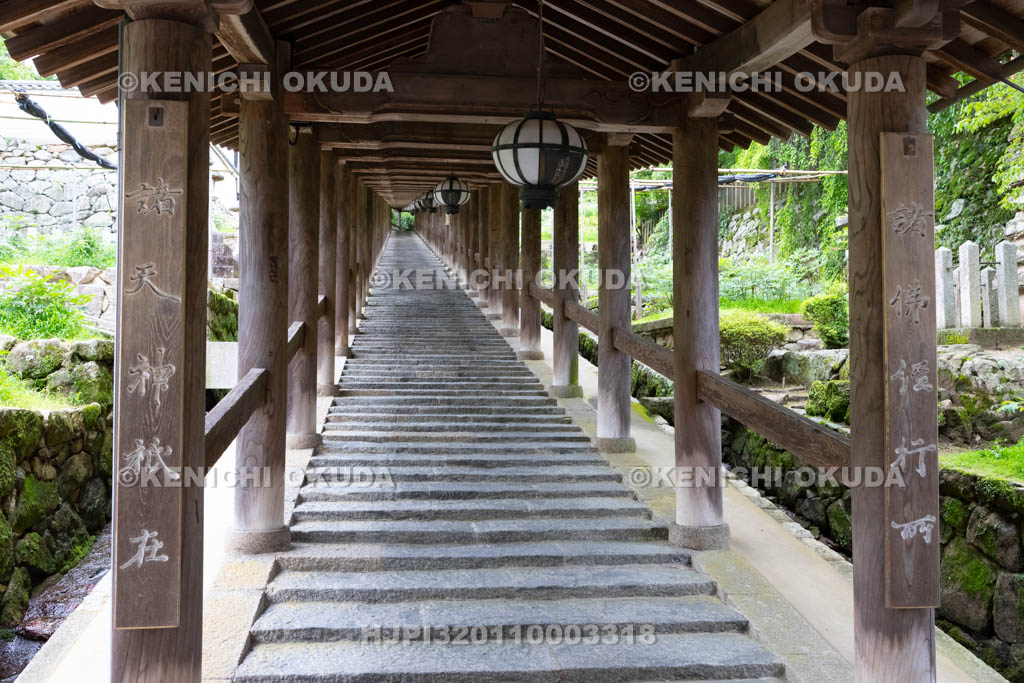 奈良県　長谷寺の下登廊