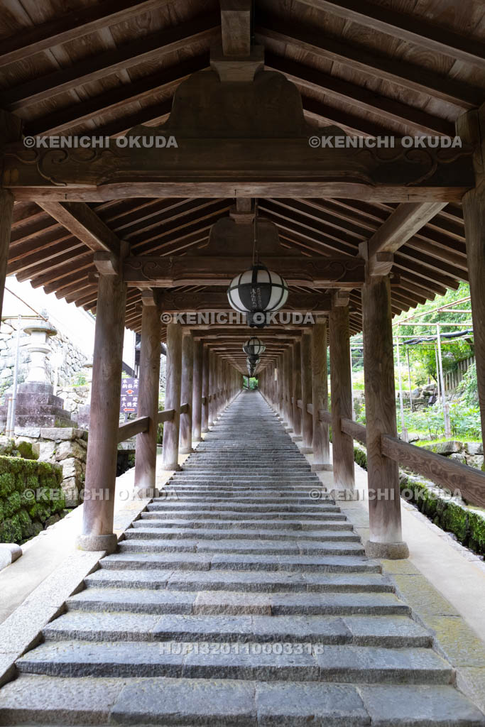 奈良県　長谷寺の下登廊