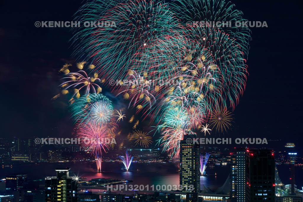 兵庫県　みなとこうべ海上花火大会