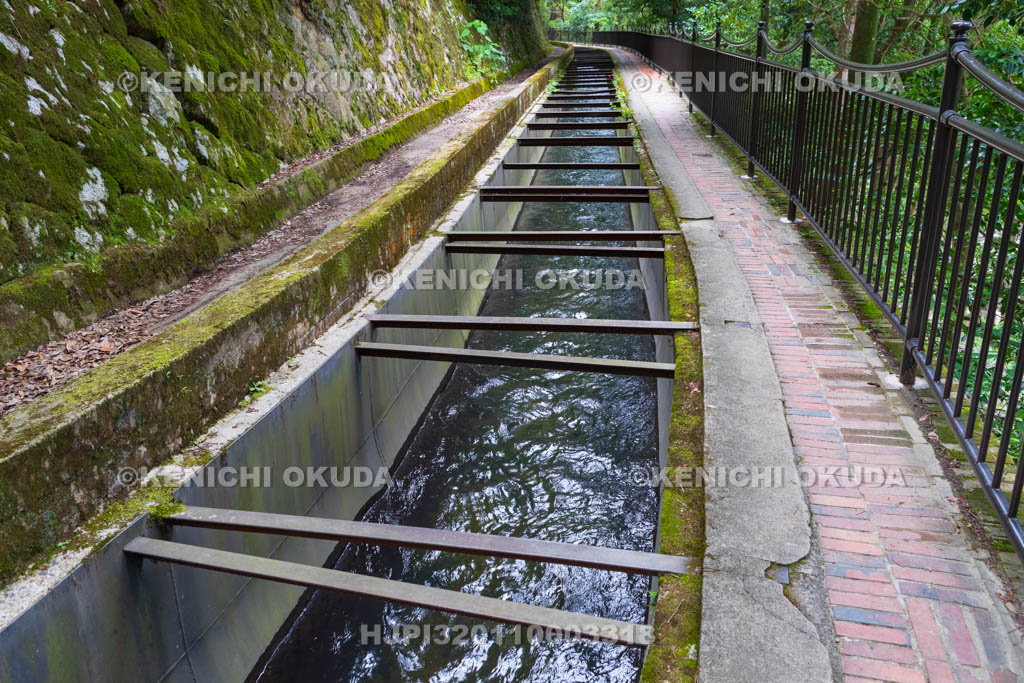 京都府　南禅寺　水路閣の上部