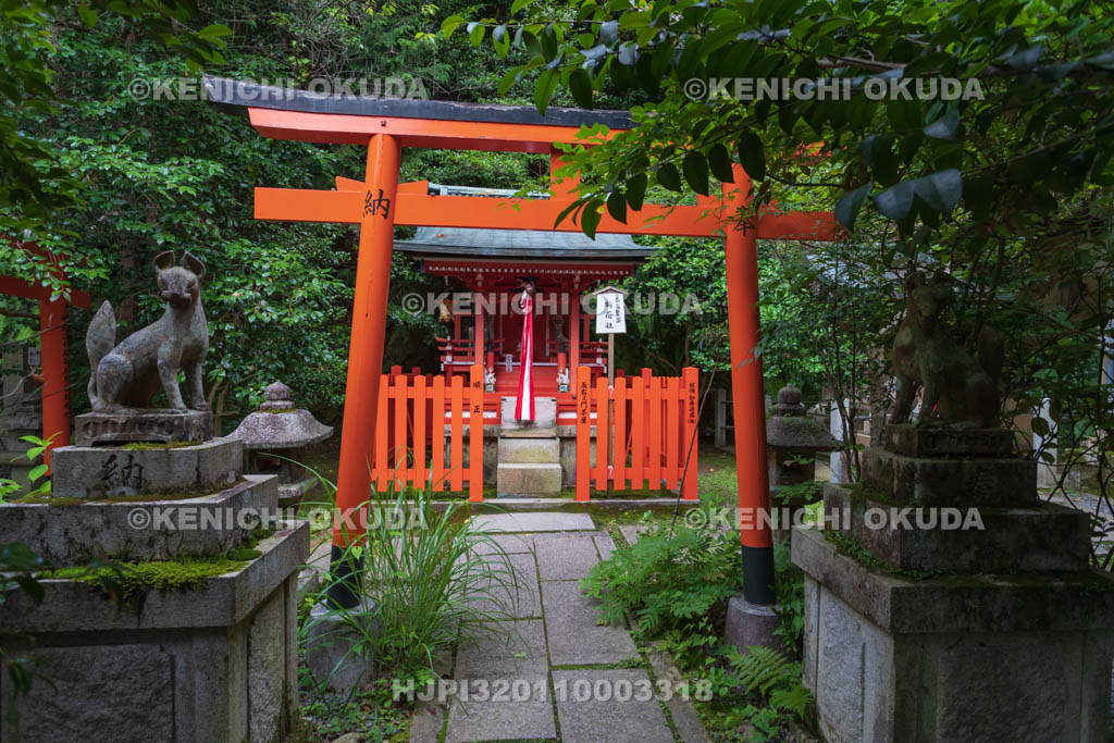 京都府　大豊神社の稲荷社