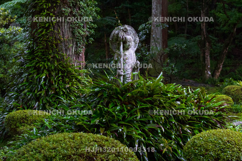 京都府　三千院　有清園の地蔵菩薩