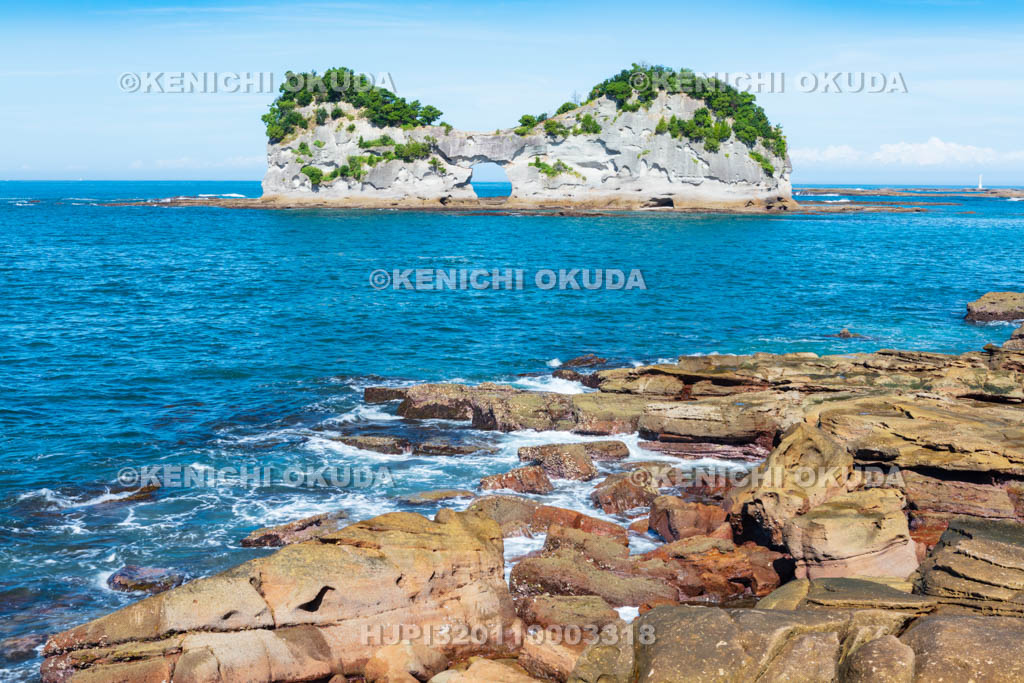 和歌山県　円月島