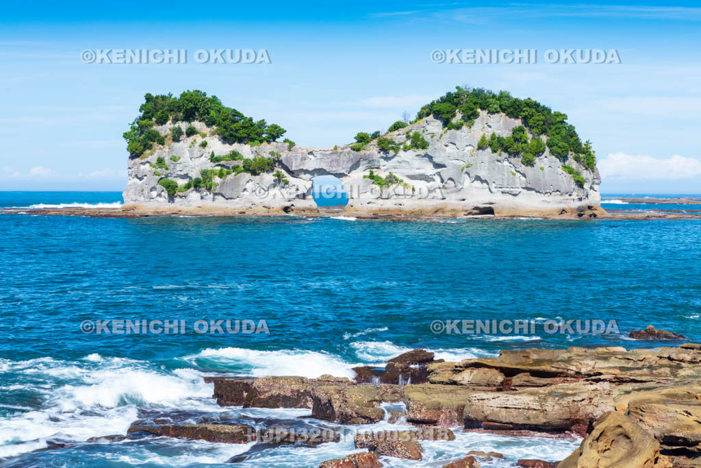 和歌山県　円月島