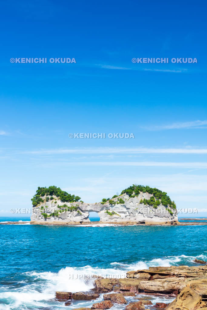 和歌山県　円月島