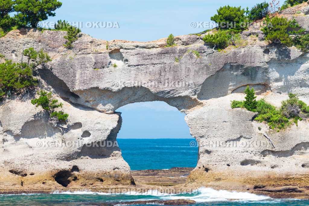 和歌山県　円月島