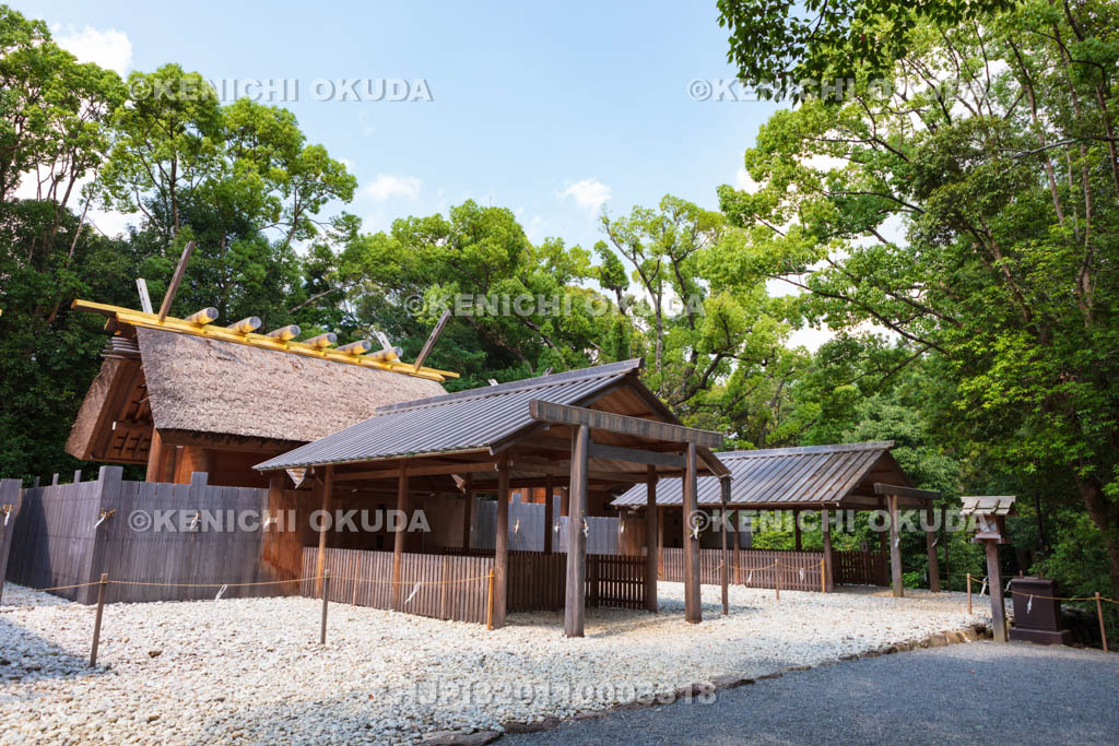 三重県　伊勢神宮　内宮別宮の月読宮　月読宮と月読荒御魂宮