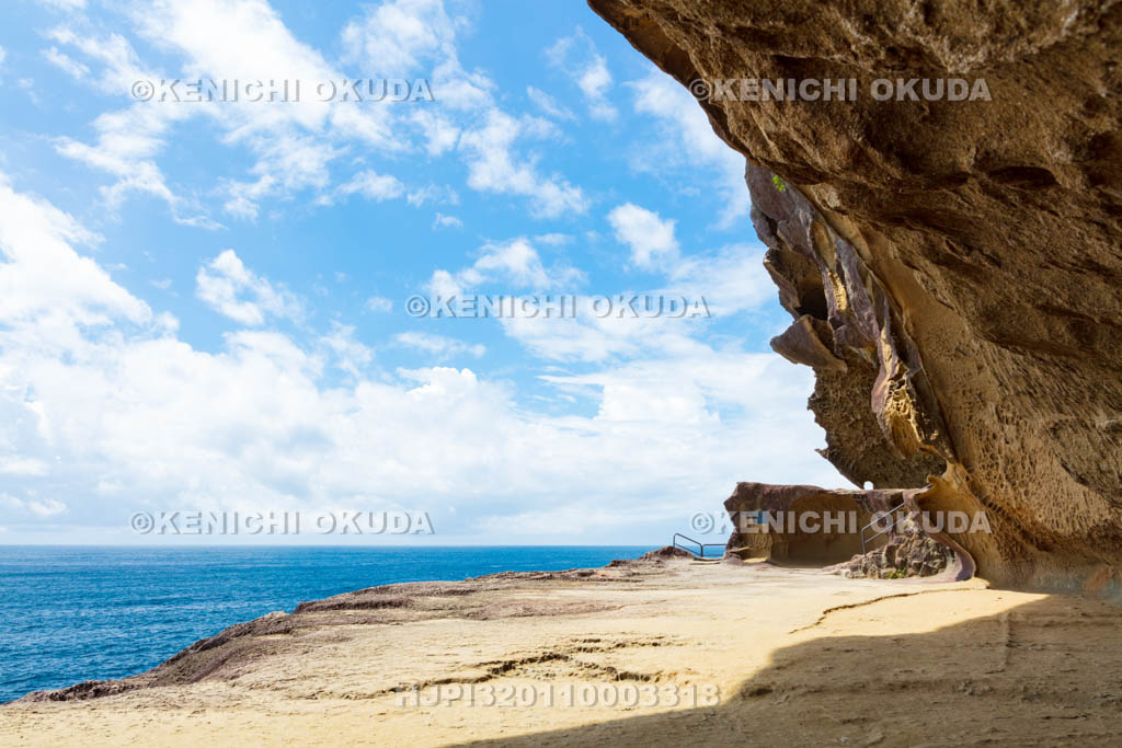 三重県　鬼ヶ城の千畳敷