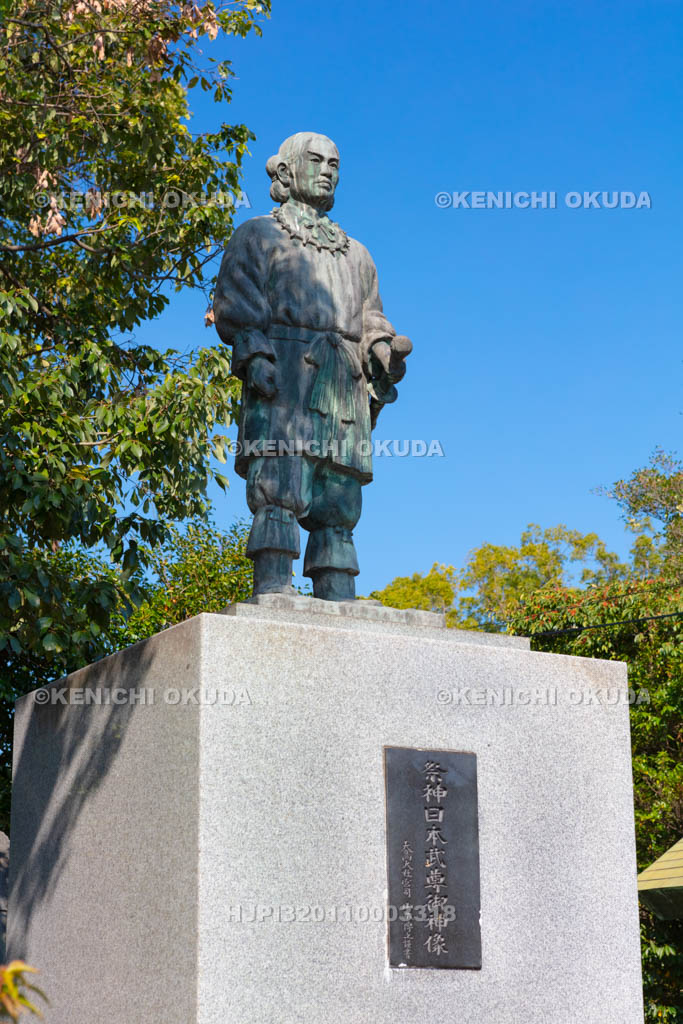 大阪府　大鳥大社の日本武尊御神像