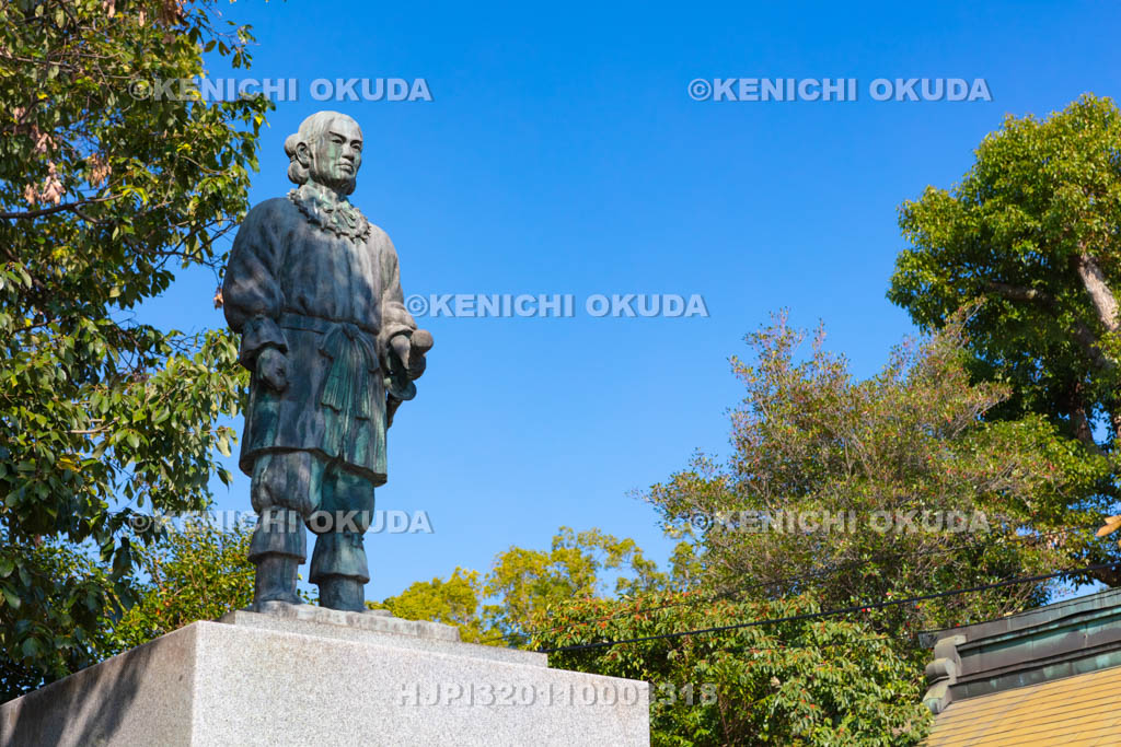 大阪府　大鳥大社の日本武尊御神像