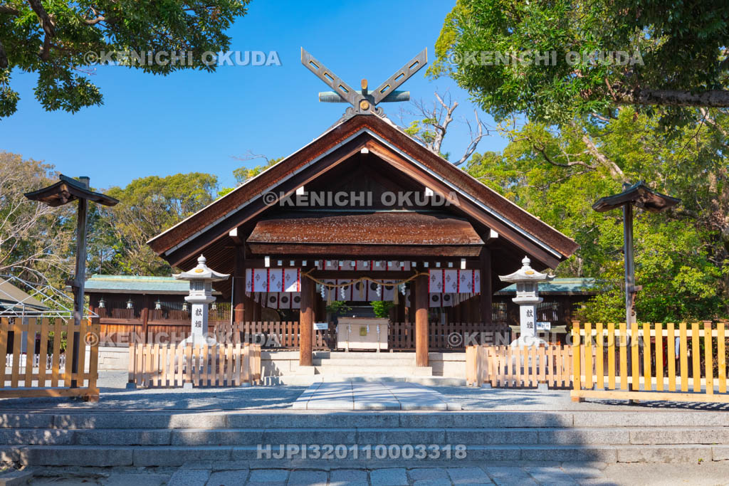 大阪府　大鳥大社の拝殿