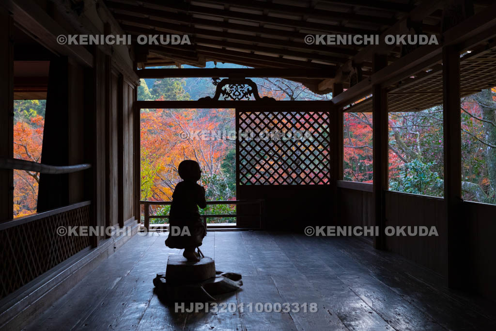 京都府　秋の高山寺　石水院