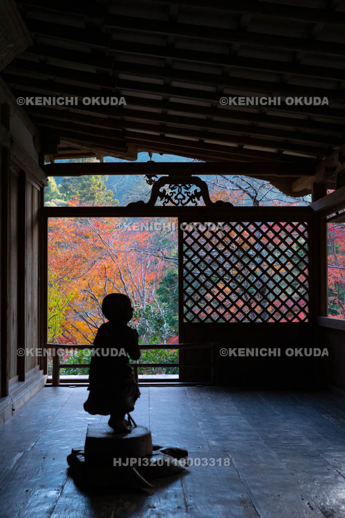 京都府　秋の高山寺　石水院