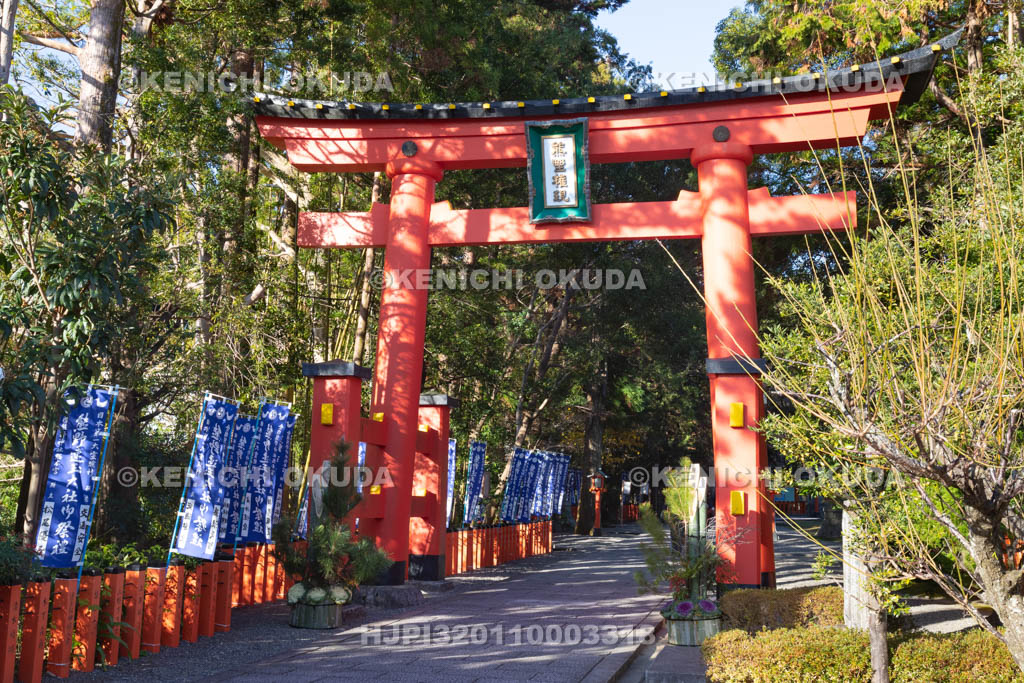 和歌山県　正月の熊野速玉大社