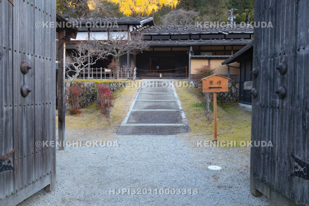 長野県　中山道の妻籠宿本陣