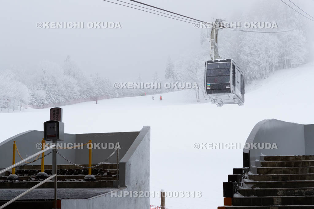 山形県　蔵王山麓駅　蔵王ロープウェイ山麓線　