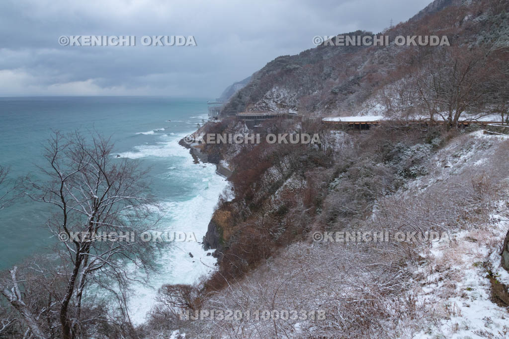 新潟県　親不知海岸
