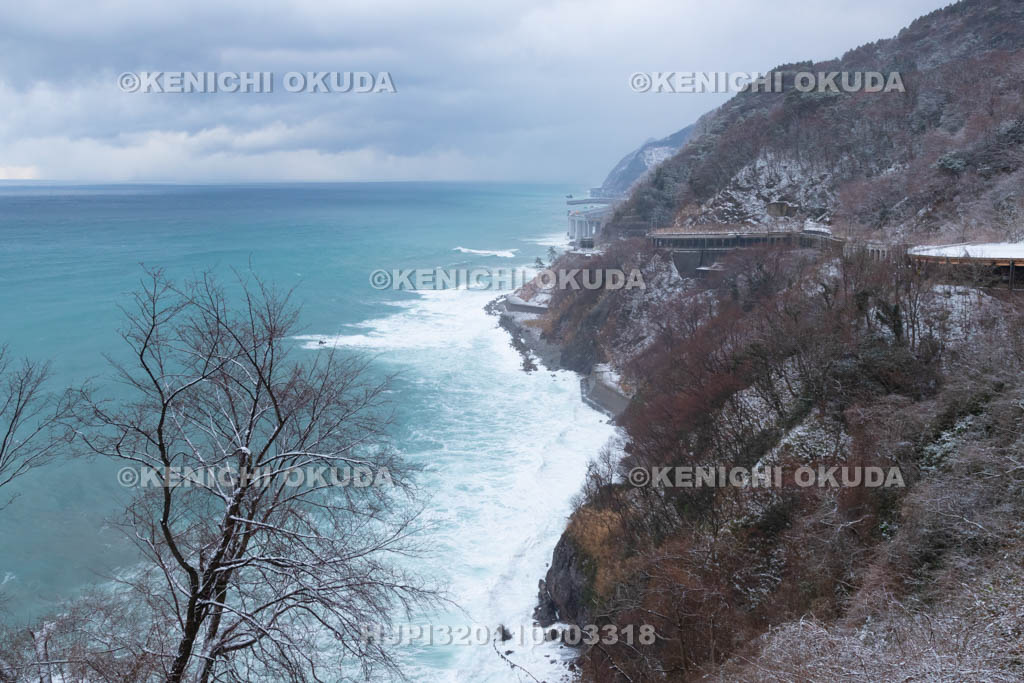 新潟県　親不知海岸