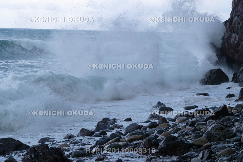 新潟県 親不知海岸 第一世代の道