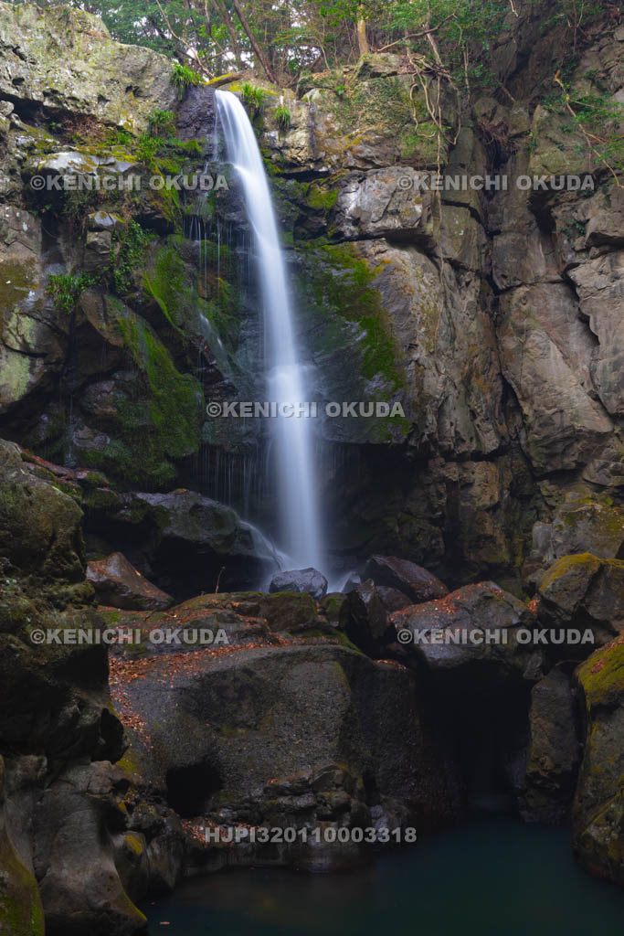 兵庫県　淡路島　鮎屋の滝