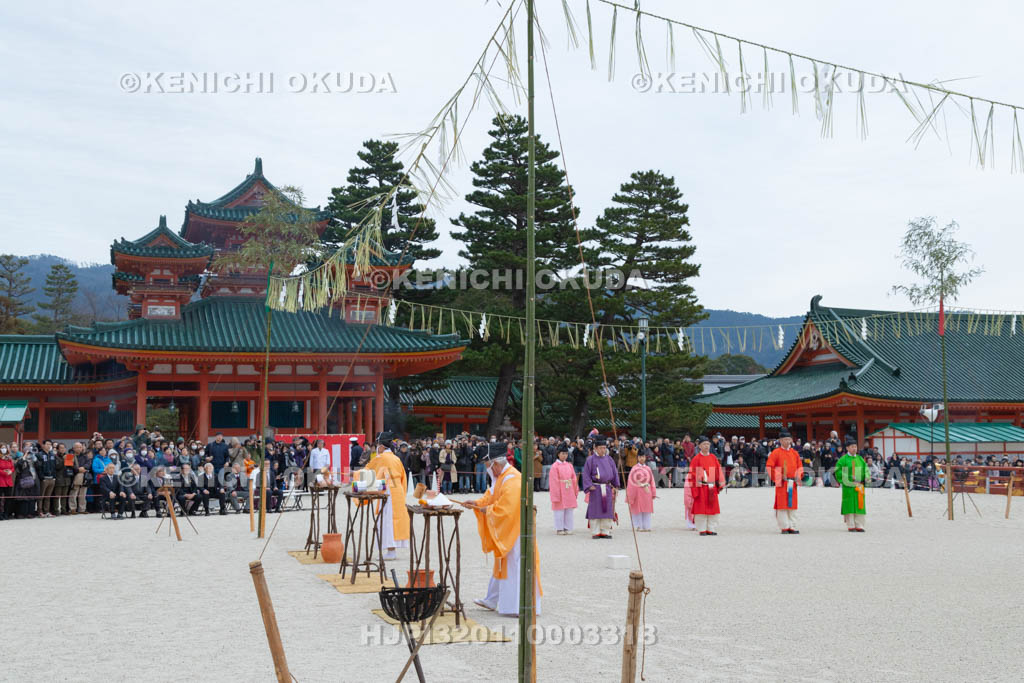 京都府 平安神宮節分祭 大儺之儀