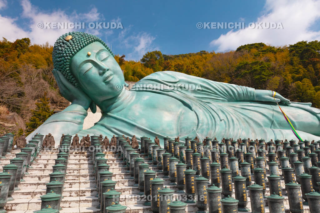 福岡県　南蔵院　涅槃像