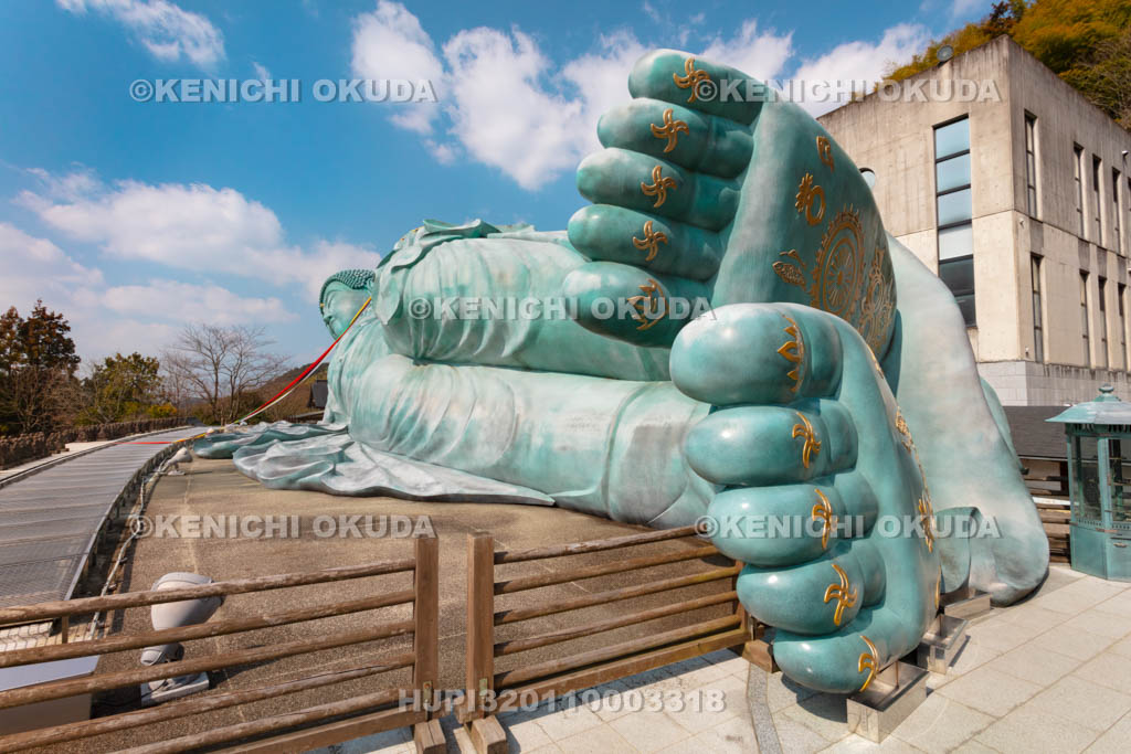 福岡県　南蔵院　涅槃像