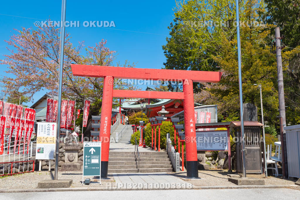 愛知県 犬山 三光稲荷神社 参道