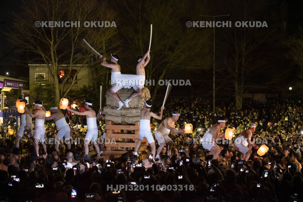 岐阜県　古川祭　起し太鼓