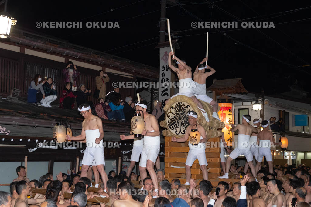 岐阜県　古川祭　起し太鼓