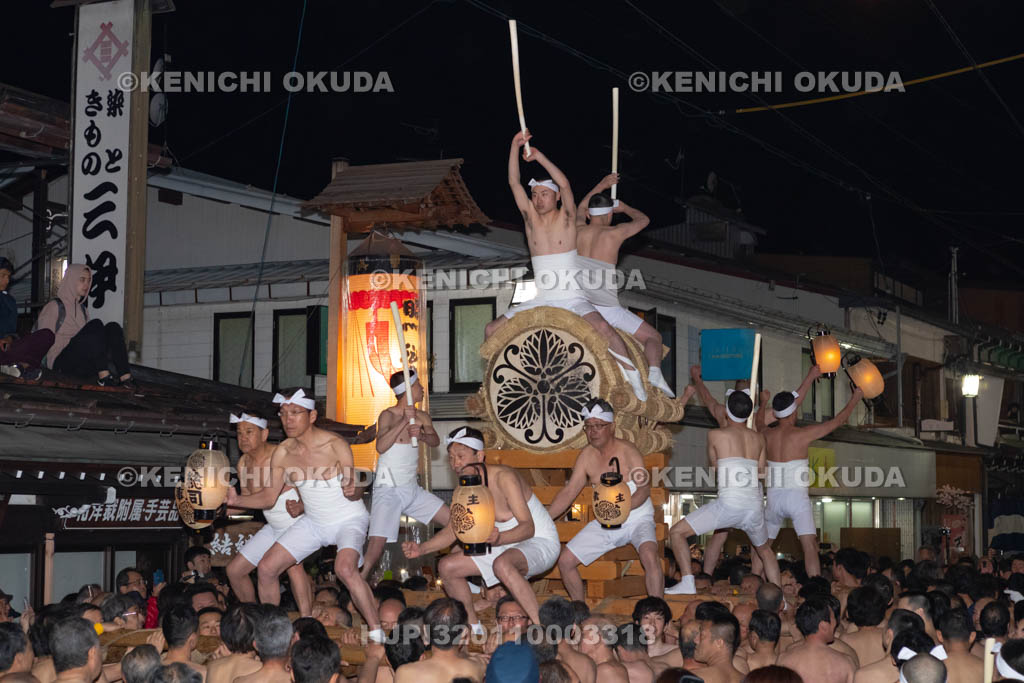岐阜県　古川祭　起し太鼓
