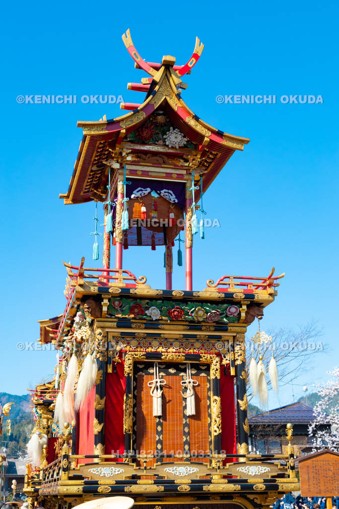 岐阜県　古川祭　三光台