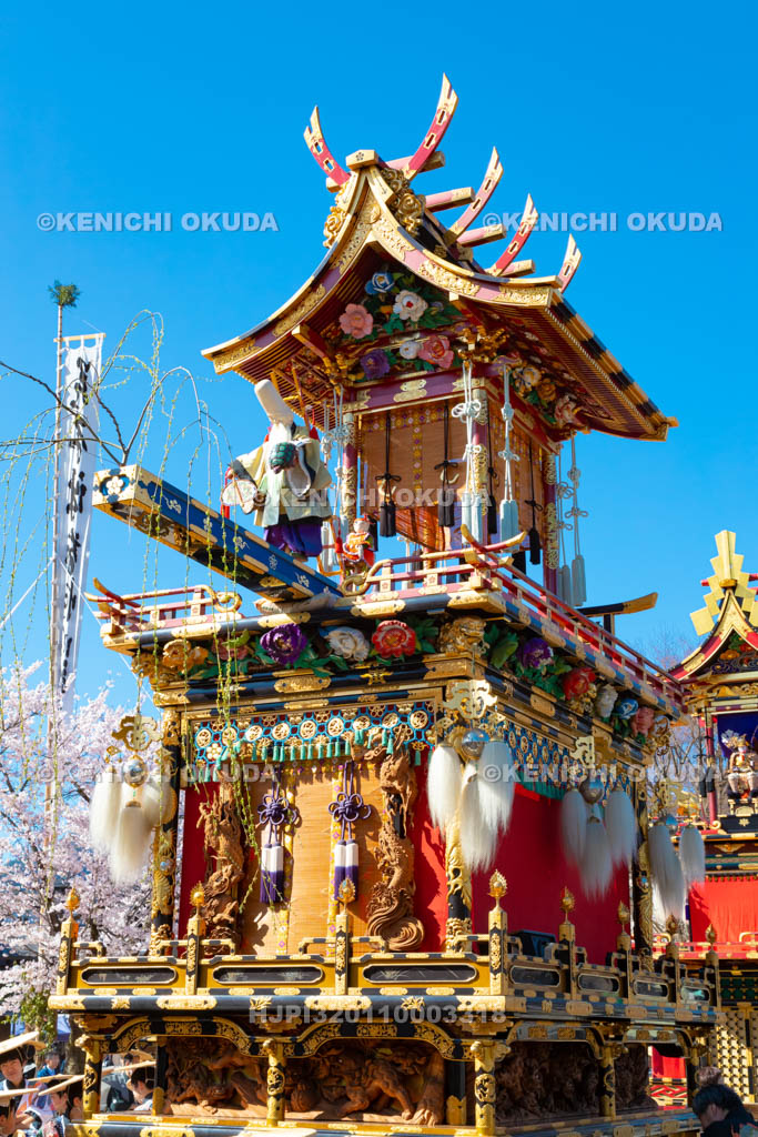 岐阜県　古川祭　青龍台