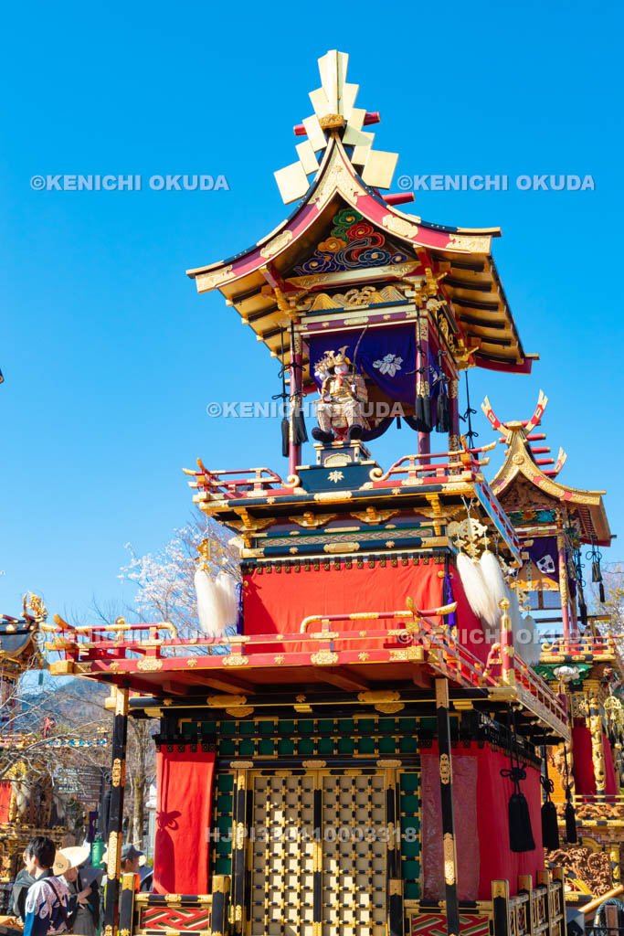 岐阜県　古川祭　白虎台